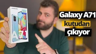 Samsung Galaxy A71 kutudan çıkıyor - Orta segment karışacak