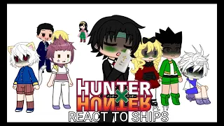 HXH react to ships||Killua birthday special?||Pt.1?||Short||Beware cursed ships||HxH||Gacha club||