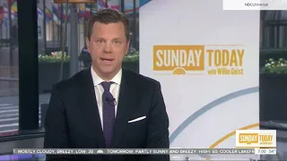 NBC News "Sunday Today" Coronavirus Teases and Open March 29, 2020