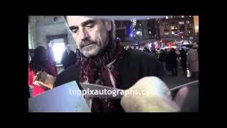 Jeremy Irons - Signing Autographs at the Sundance Film Festival