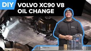 Volvo XC90 Oil Change DIY (2005-2011 P2 Volvo XC90 4.4L V8)