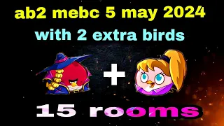 Angry birds 2 mighty eagle bootcamp Mebc 5 may 2024  with 2 extra bird Terence+stella#ab2 mebc today