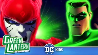 Green Lantern: The Animated Series | Red Lantern vs Green Lantern | @dckids