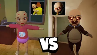 The Baby in Yellow VS Scary Baby: Babysitter Escape | All Night