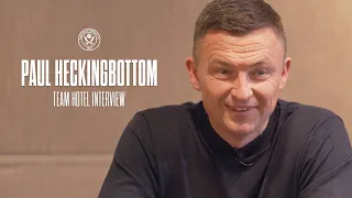 FA Cup Semi Final Team Hotel Interview With Paul Heckingbottom.