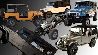 ICON FJ Anthology: All our RESTORED & MODIFIED Toyota Land Cruiser