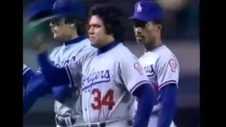 1981 World series Introduct Los Angeles Dodgers