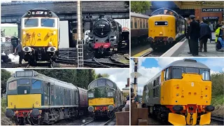Great locos in action at Great Central Railway diesel gala