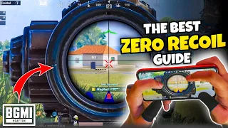 ZERO RECOIL CONTROL GUIDE  FOR BEGINNER GYRO & NON-GYRO PLAYERS IN BGMI🔥Mew2.