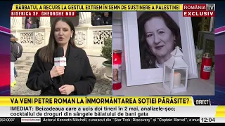 Mioara Roman, condusă pe ultimul drum! Își va dormi somnul etern la Cimitirul Reînvierea