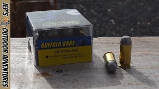 460 Rowland for Bear | Buffalo Bore 255gr Hardcasts | Jugs Testing w/Bone Barriers