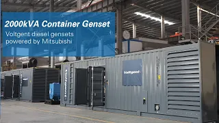 2000kVA Container genset