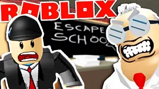 Roblox | ESCAPING FROM OUR CRAZY TEACHER IN ROBLOX! | Escape School Obby Roblox Gameplay