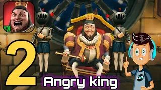 angry king game | angry king game play | angry king level 2 | ad bro gameplay