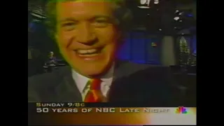 NBC Local NY Area Bumpers Post, 2001