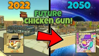 Future Of Chicken Gun! 🤩 (2050 Chicken Gun)