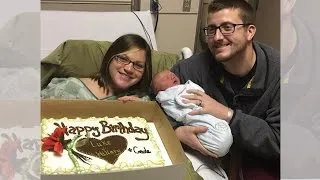 Mom, Dad and Newborn Baby All Share The Same Birthday