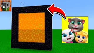 How to make a Portal to TALKING TOM FRIENDS DIMENSION in Craftsman