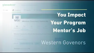 Your WGU Student Performance Impacts Your Program Mentor’s Job | Western Governors University #WGU