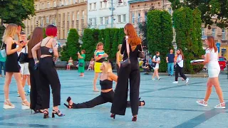 🇺🇦 Feel the SPIRIT of Lviv☀️ SATURDAY SUNNY Lviv: Walk along Svobody Avenue BEAUTIFUL GIRLS UKRAINE