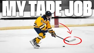 How I Tape My Hockey Stick (UPDATED)