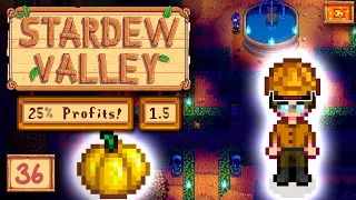 Stardew Valley 1.5 (25% Profits) - Ep 36 - Spirits Eve and a Completed Specials Order Quest!