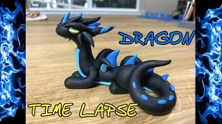 Time Lapse Polymer Clay Dragon