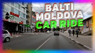 Car Ride in the beautiful city of Balti, Republica Moldova. Deep House Music