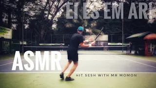 Tennis Hitting Session ASMR