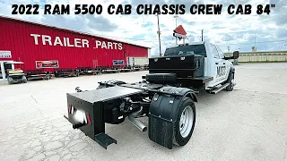 2022 Ram 5500 Cummins Cab Chassis Crew Cab 84”  Heavy Hauling Truck Bed Build | CDL Hotshot Trucking