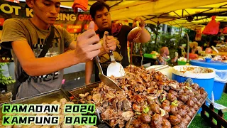 BAZAR RAMADAN KAMPUNG BARU 2024 | Bazaar Ramadhan | Malaysia Street Food | 2024集市斋戒月