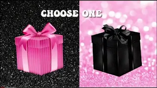 BLACK VS PINK 💕🖤CHOOSE YOUR GIFT BOX 🎁/ELIGE TU REGALO