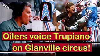 What was JERRY GLANVILLE Circus like? (w/ Oilers Voice Jerry Trupiano)