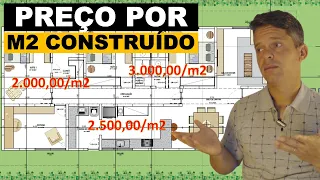 Como saber quanto custa o m2 da construção?