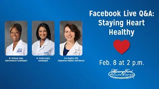 Live Q&A: Staying Heart Healthy