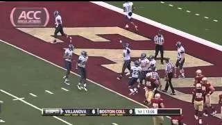 Amazing Fake Punt for a Touchdown by Villanova vs. Boston College [HD]