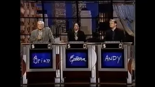 Celebrity Jeopardy!  November 16, 1999