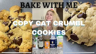 HOW TO MAKE COPYCAT CRUMBL COOKIES. ARE THESE BETTER THAN THE REAL CRUMBL COOKIES