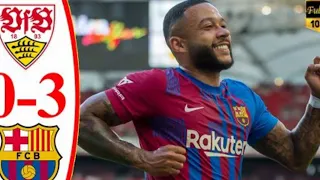 FAITS SAILLANTS | VFB Stuttgart 0-3 Barça (MEMPHIS, YUSUF DEMIR & RIQUI PUIG SCORE)