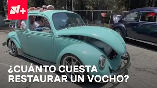 Lalo Salazar nos cuenta cuánto cuesta restaurar un vocho en la Ciudad de México - Despierta