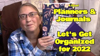 Let's Get Organized! | Planners & Journals for 2022 | Homemaking on the Homestead