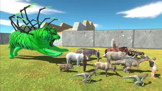 Escape from ALIEN TIGER - Animal Revolt Battle Simulator Escape from Monster