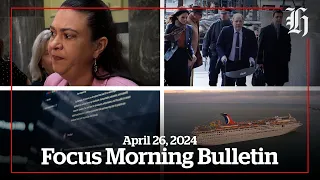 AI threat to authors and Weinstein conviction overturned | Focus Morning Bulletin April 26, 2024