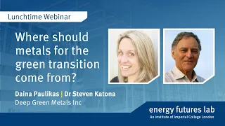 Webinar: Where should metals for the green transition come from?