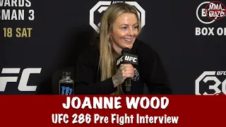 Joanne Wood reveals advice from Molly McCann in Luana Carolina fight at UFC 286