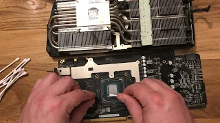 Asus 1070ti Strix how to change thermal paste