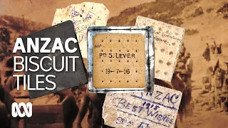 Anzac tiles used to send letters to loved ones | Anzac Day 2024 | ABC Australia