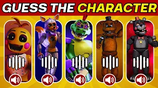 Guess The Character From Five Nights At Freddy 😀 Part-1 FNAF Quiz🐻 Freddy🐻Foxy🦊Chica🐥Bonnie🐰Lefty🐻🖤