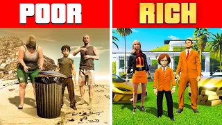 RICH vs. POOR Family in GTA 5!