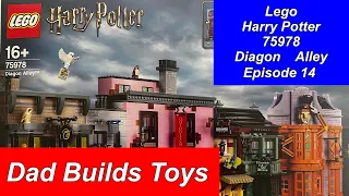 Lego Harry Potter Diagon Alley | 75978 | Episode 14 | How to Build Series